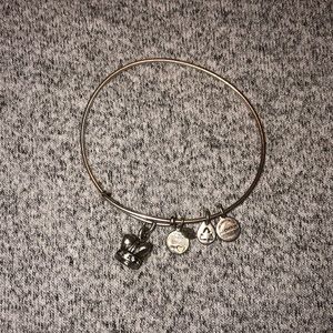 Silver Tone Alex and Ani Bangle Bracelet